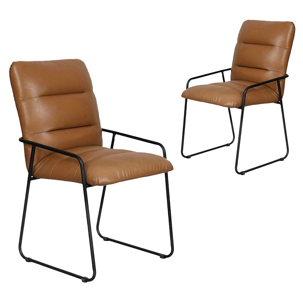 Matthew Faux Leather Dining Chairs