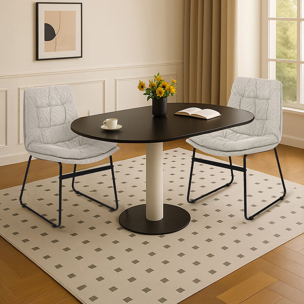 Alexandra Corduroy Dining Chairs | Temple & Webster