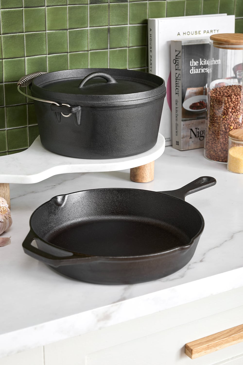 Oakleigh Home 2 Piece Avondale Dutch Oven & Frying Pan Set | Temple ...
