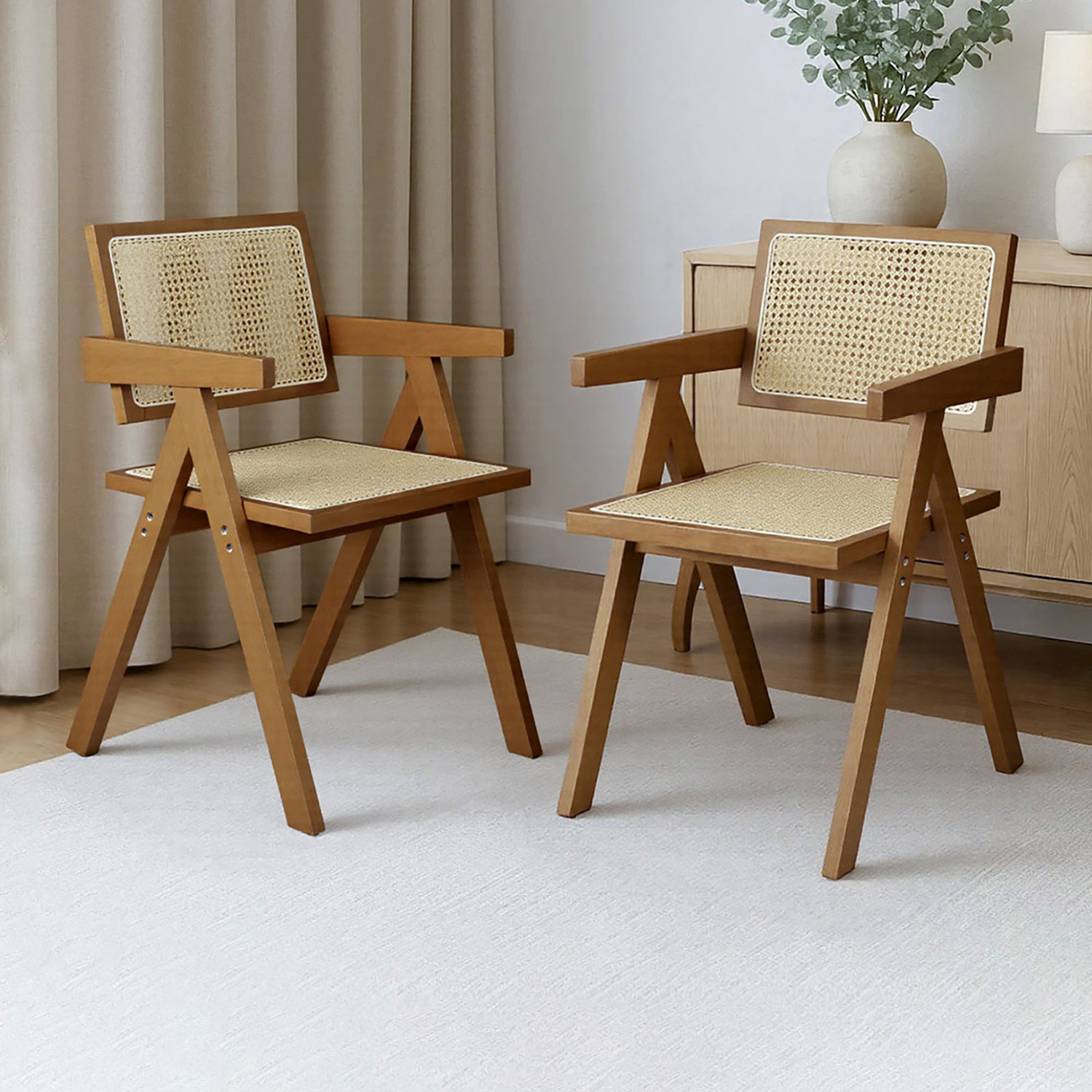 Ludlow Rattan Dining Chairs