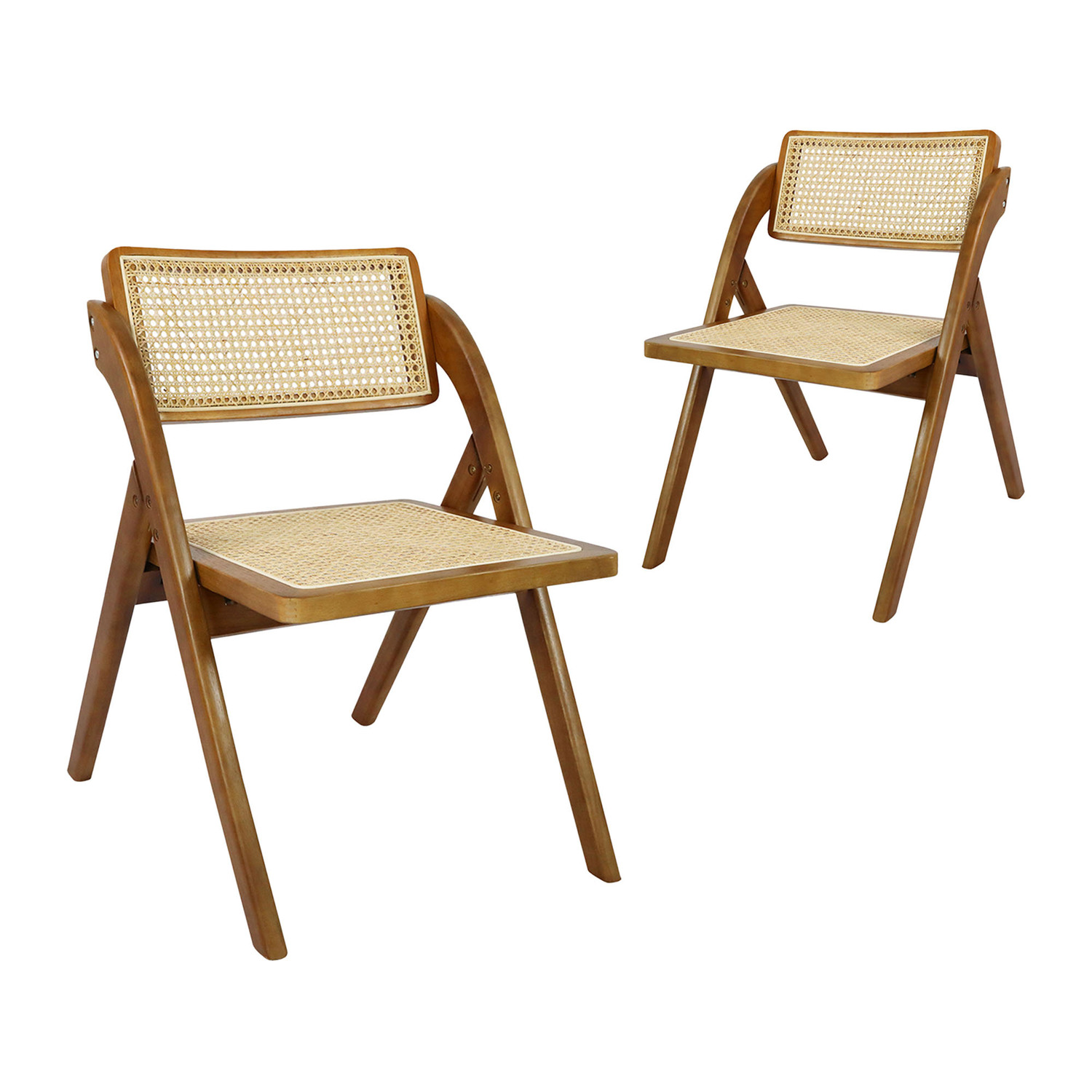 Corin Rattan Dining Chairs