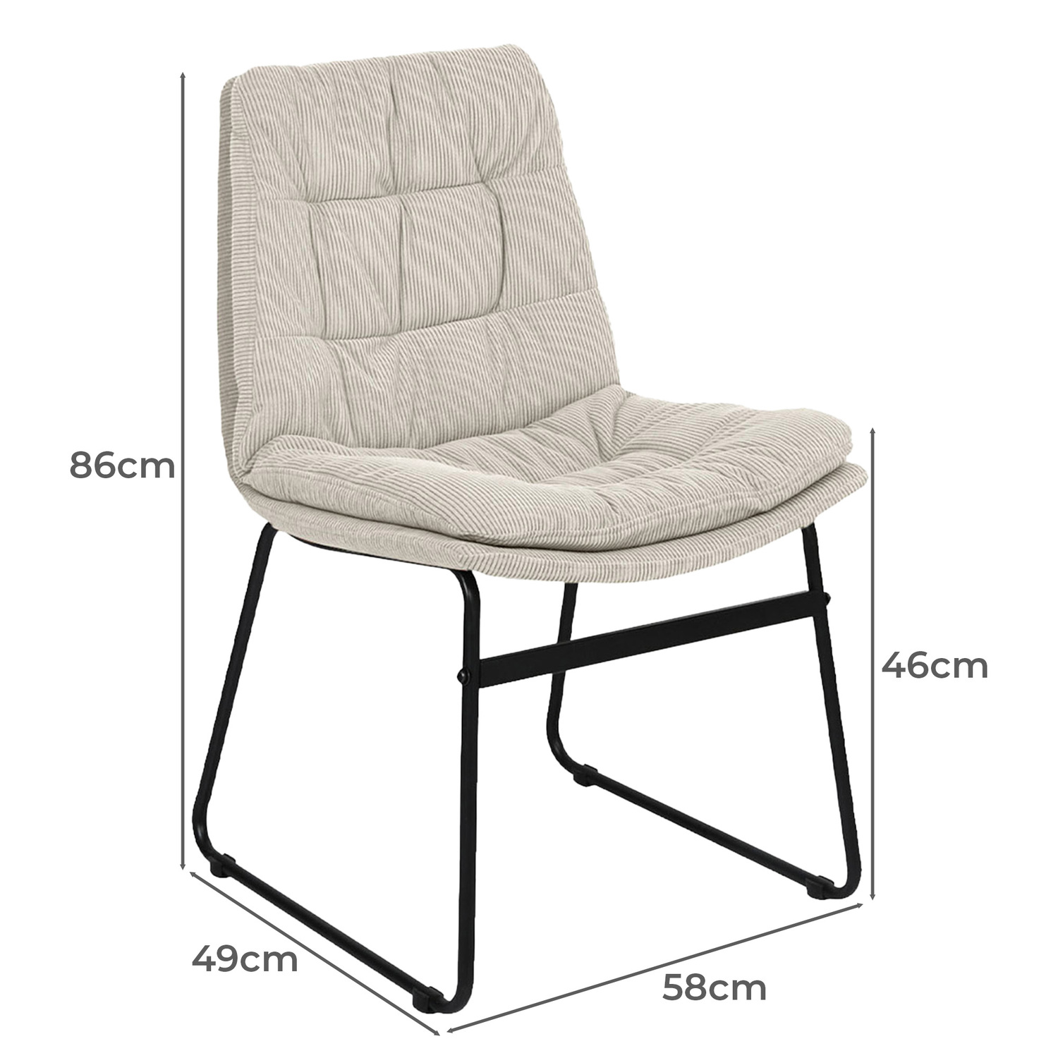 Alexandra Corduroy Dining Chairs