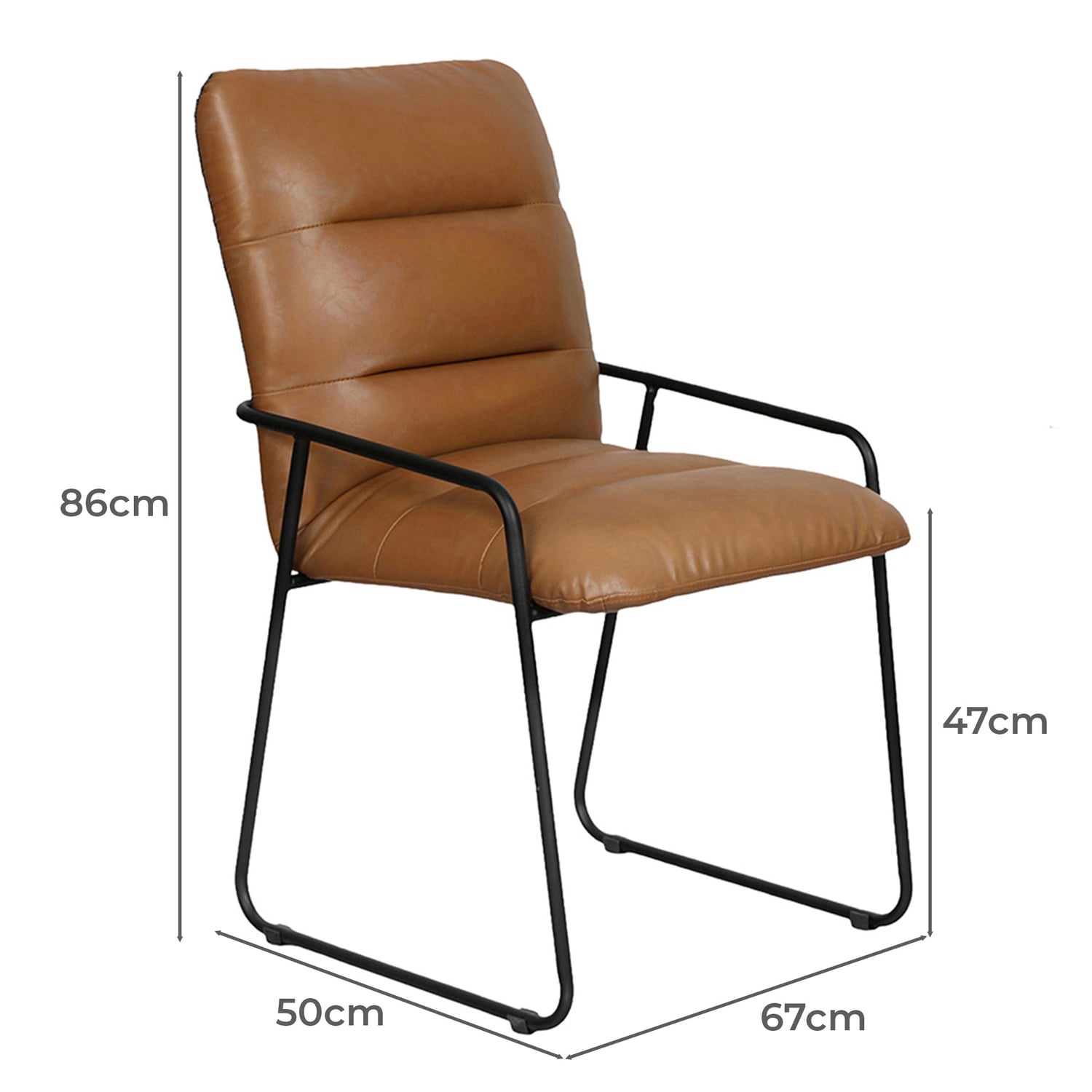 Matthew Faux Leather Dining Chairs