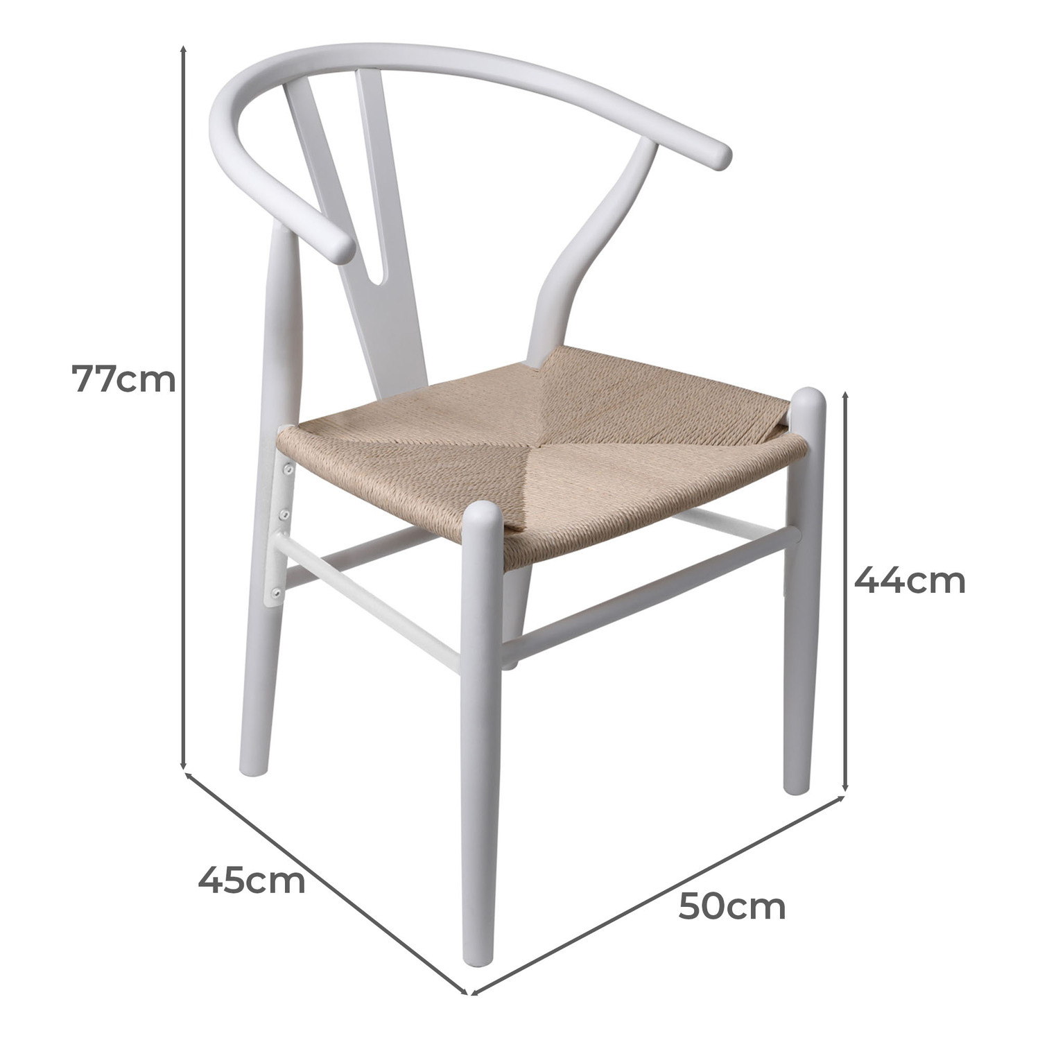Amanda Hans Wegner Replica Wishbone Dining Chairs