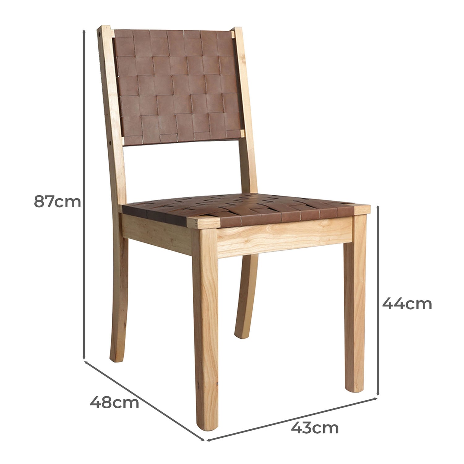 Tasos PU Leather Dining Chairs
