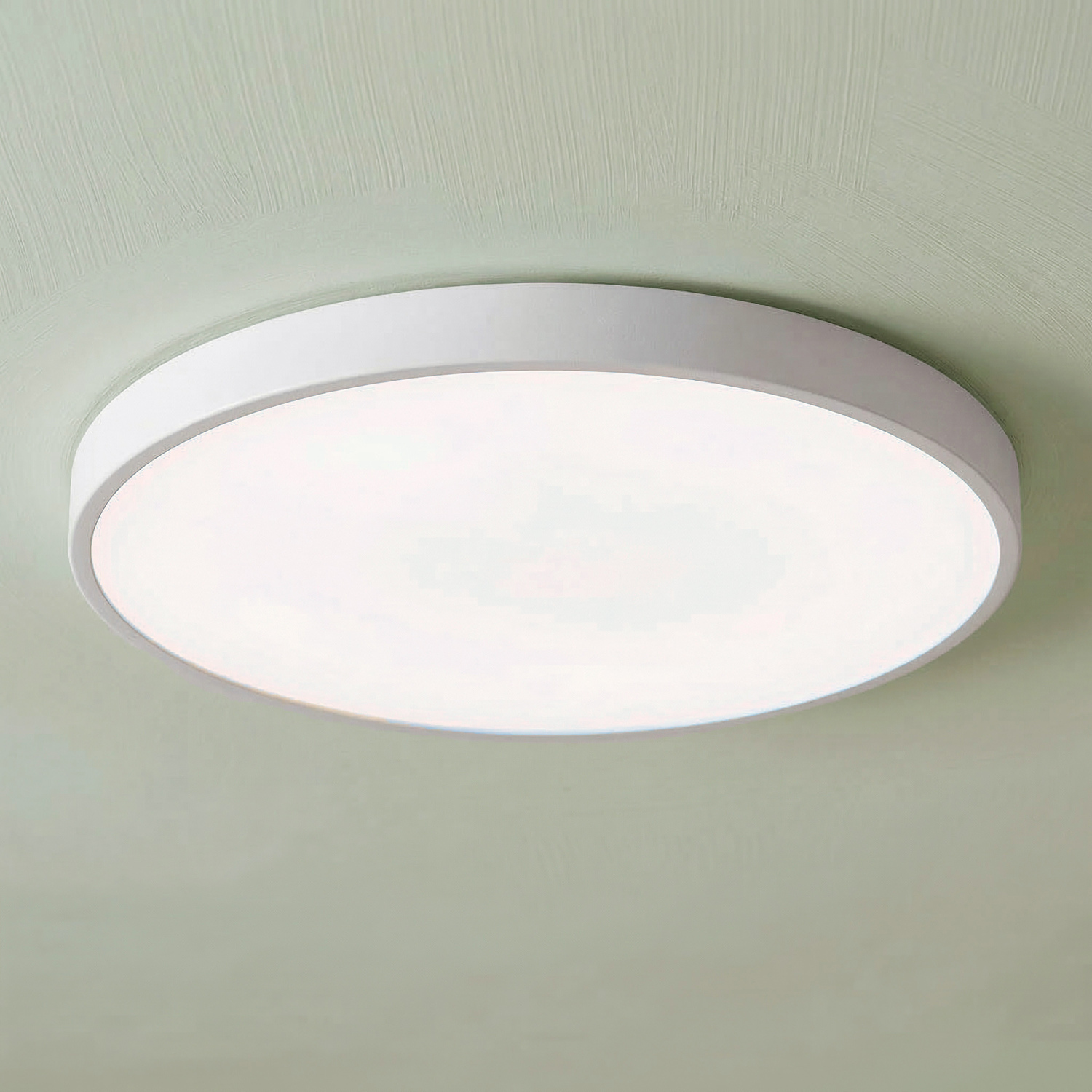 Kenyir Round 40cm LED Oyster Ceiling Light