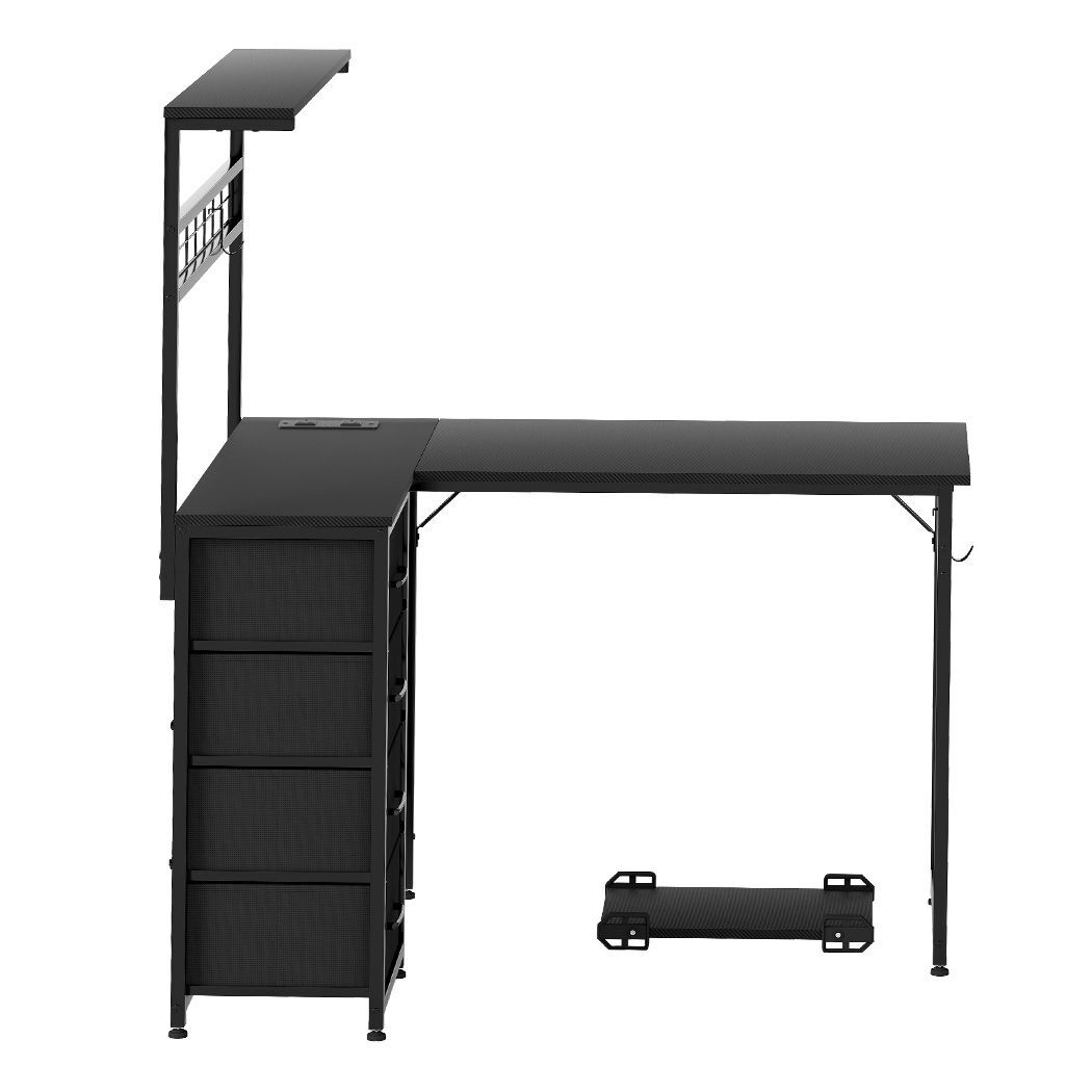 Nelson L-Shape LED Gaming Desk