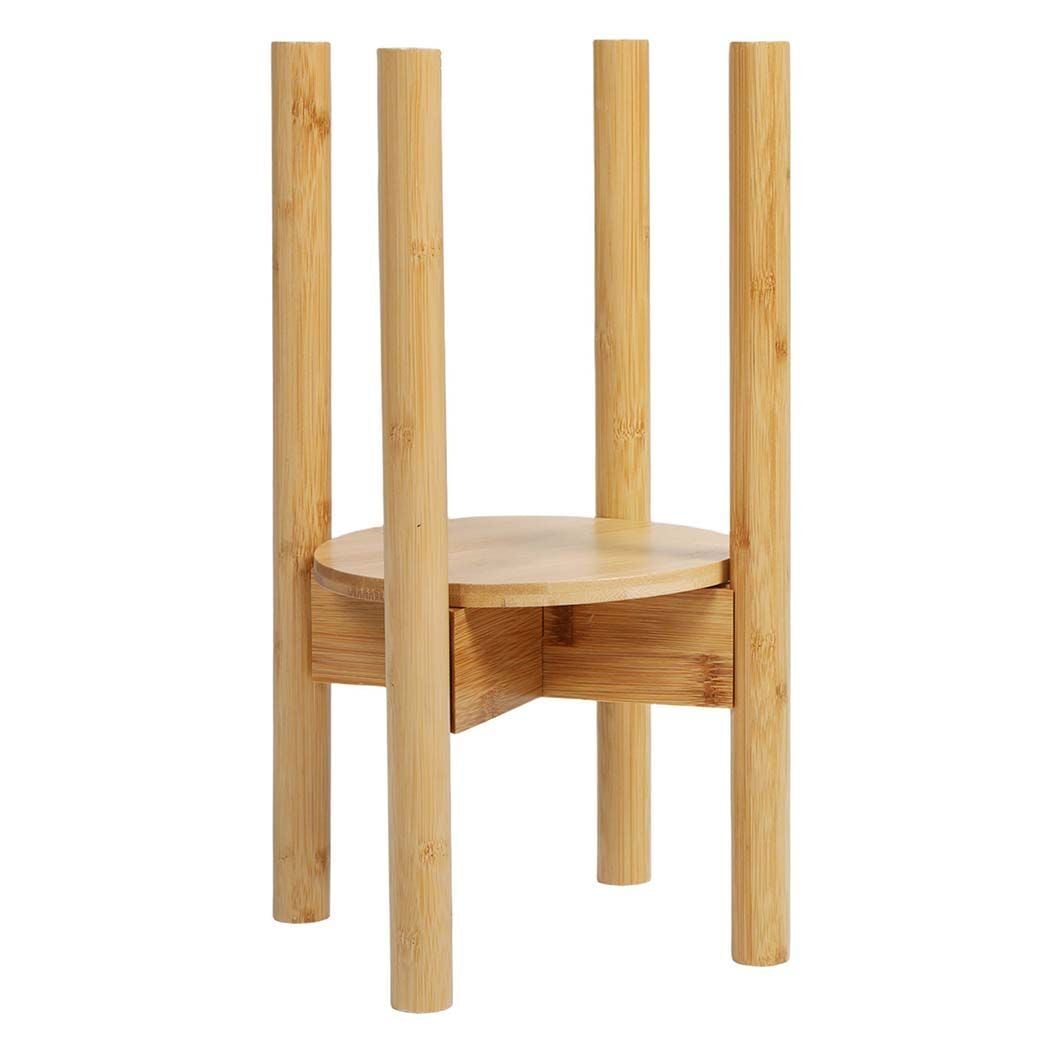 Liron Bamboo Plant Stand with Adjustable Tray