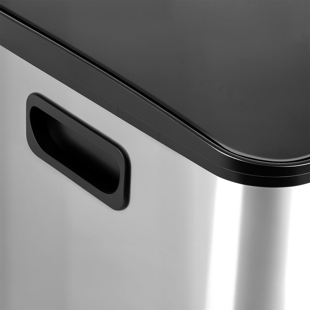 Zora 60L Dual Compartment Rubbish Bin