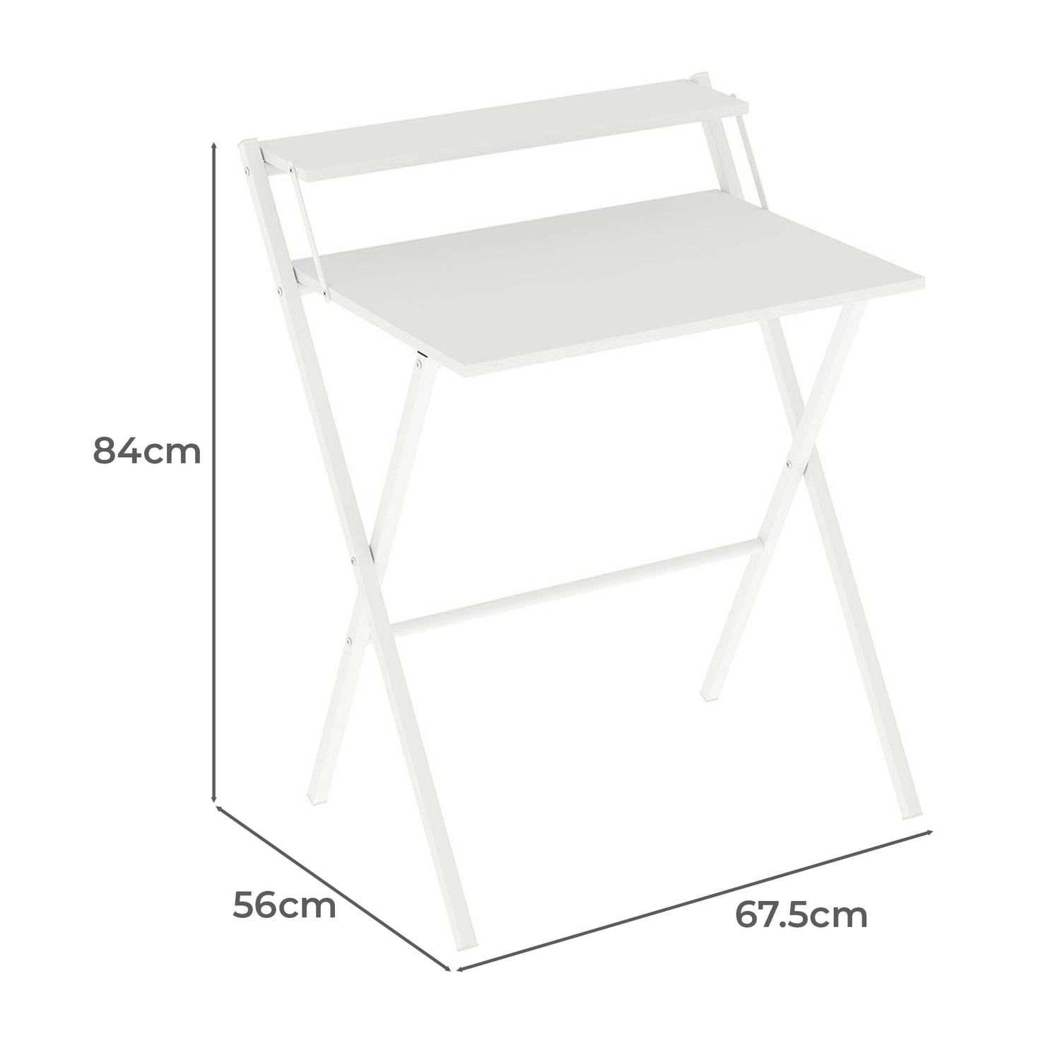 Saxon Foldable Study Desk