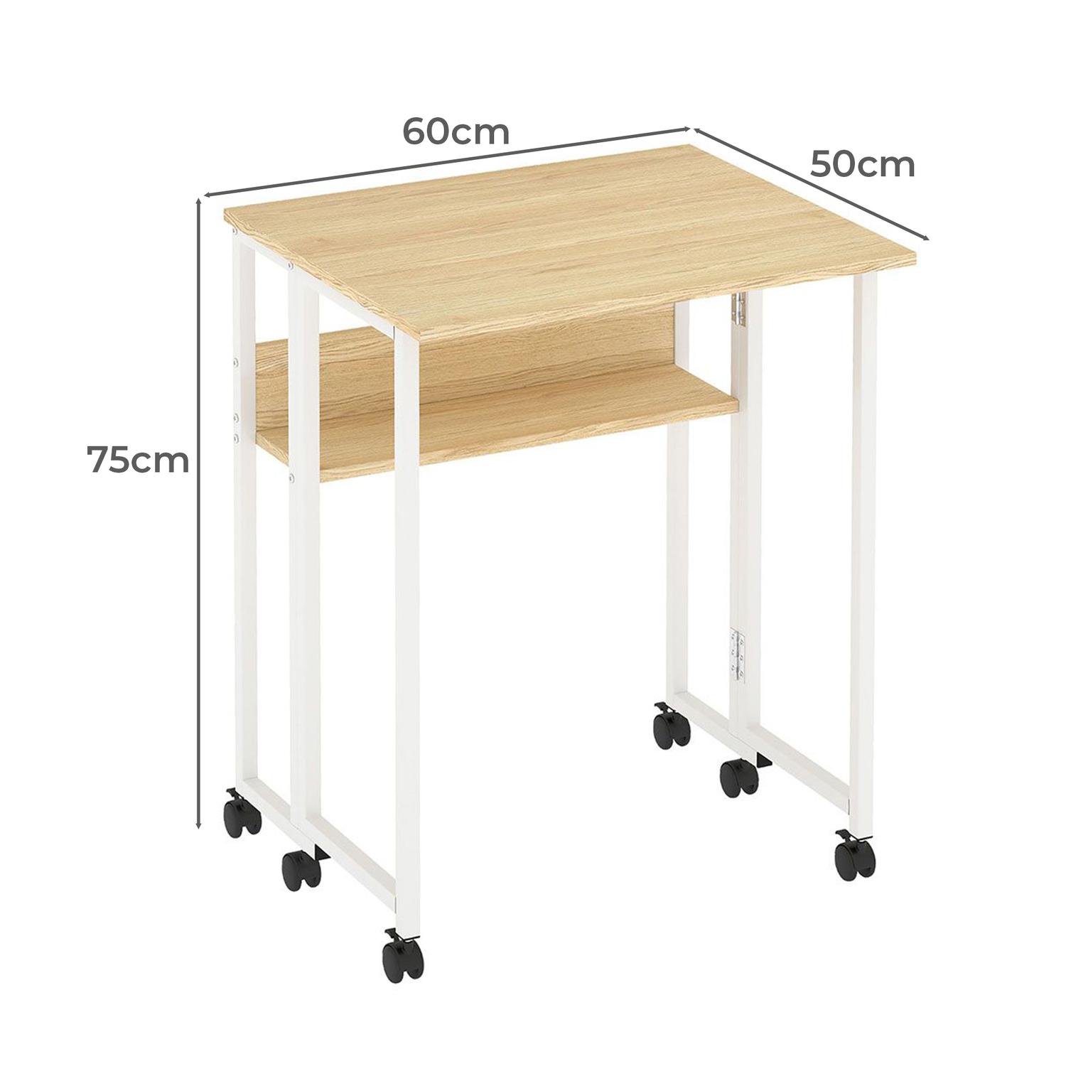 Nero Folding Study Desk