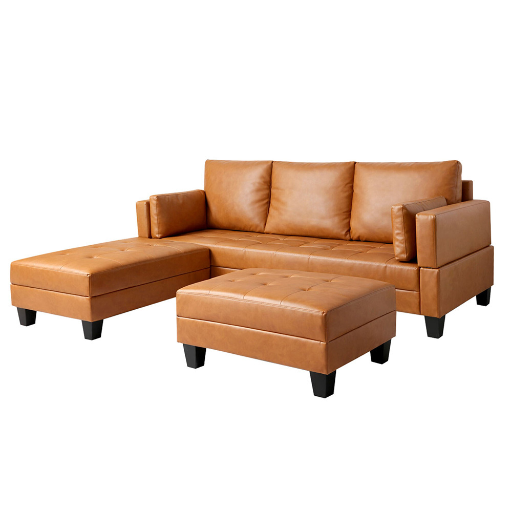 Azur 3 Seater Upholstered Sofa Bed