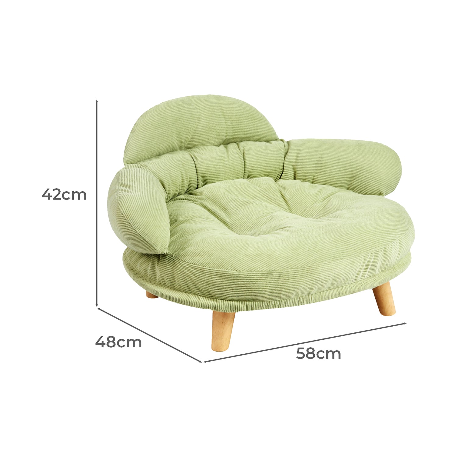 Cooper Machine Washable Pet Sofa