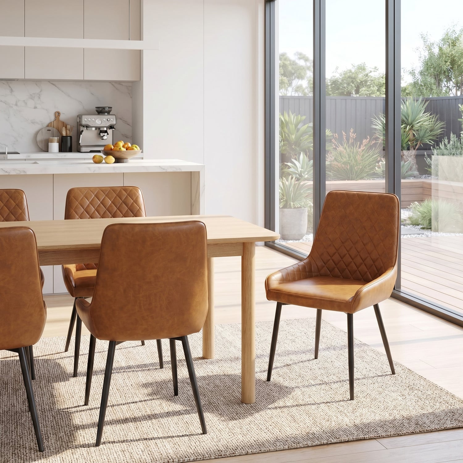 Madeline Faux Leather Dining Chairs