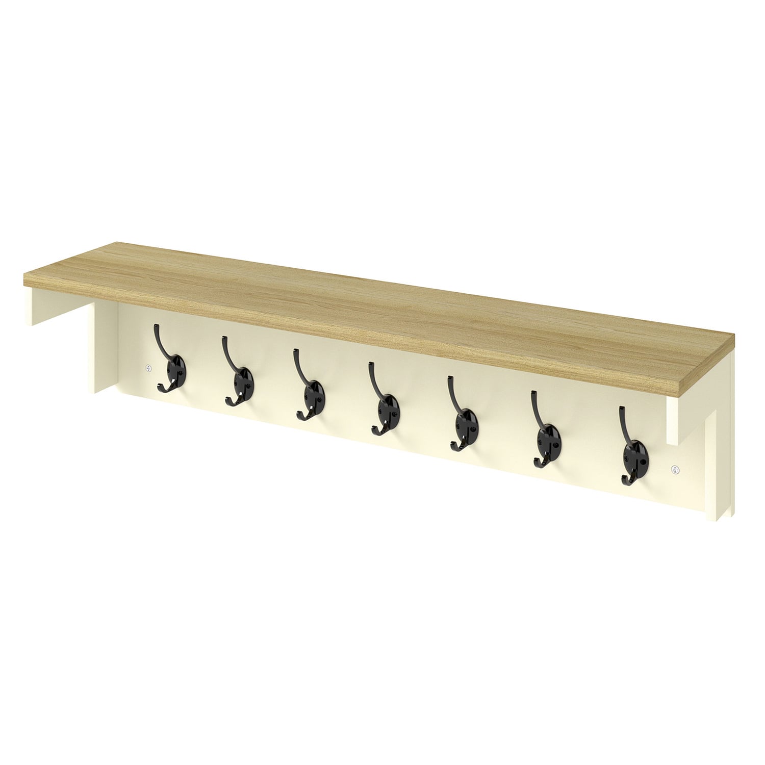 Nevaeh 7 Hook Wall Hanger