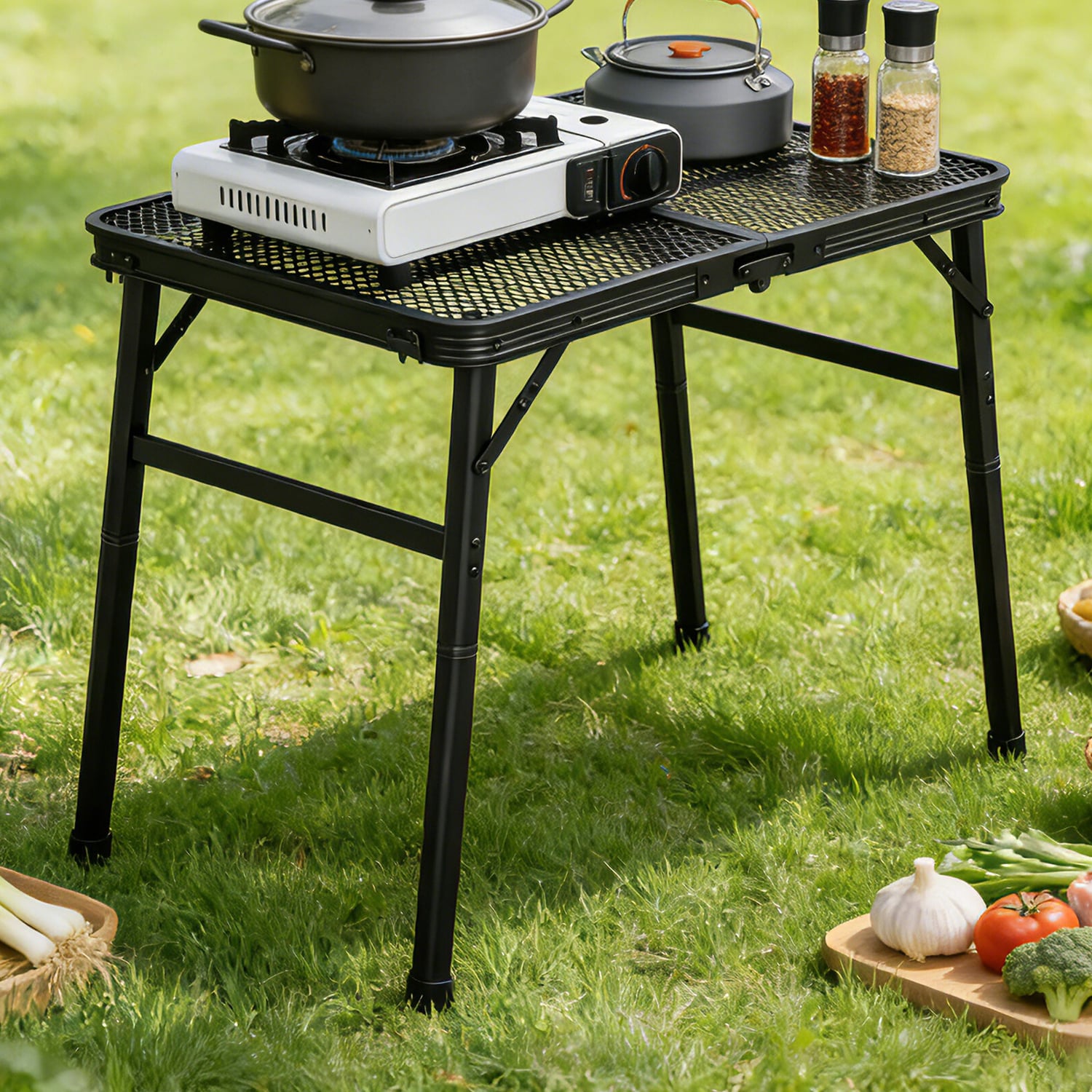 Paige Aluminum Foldable Camping Table