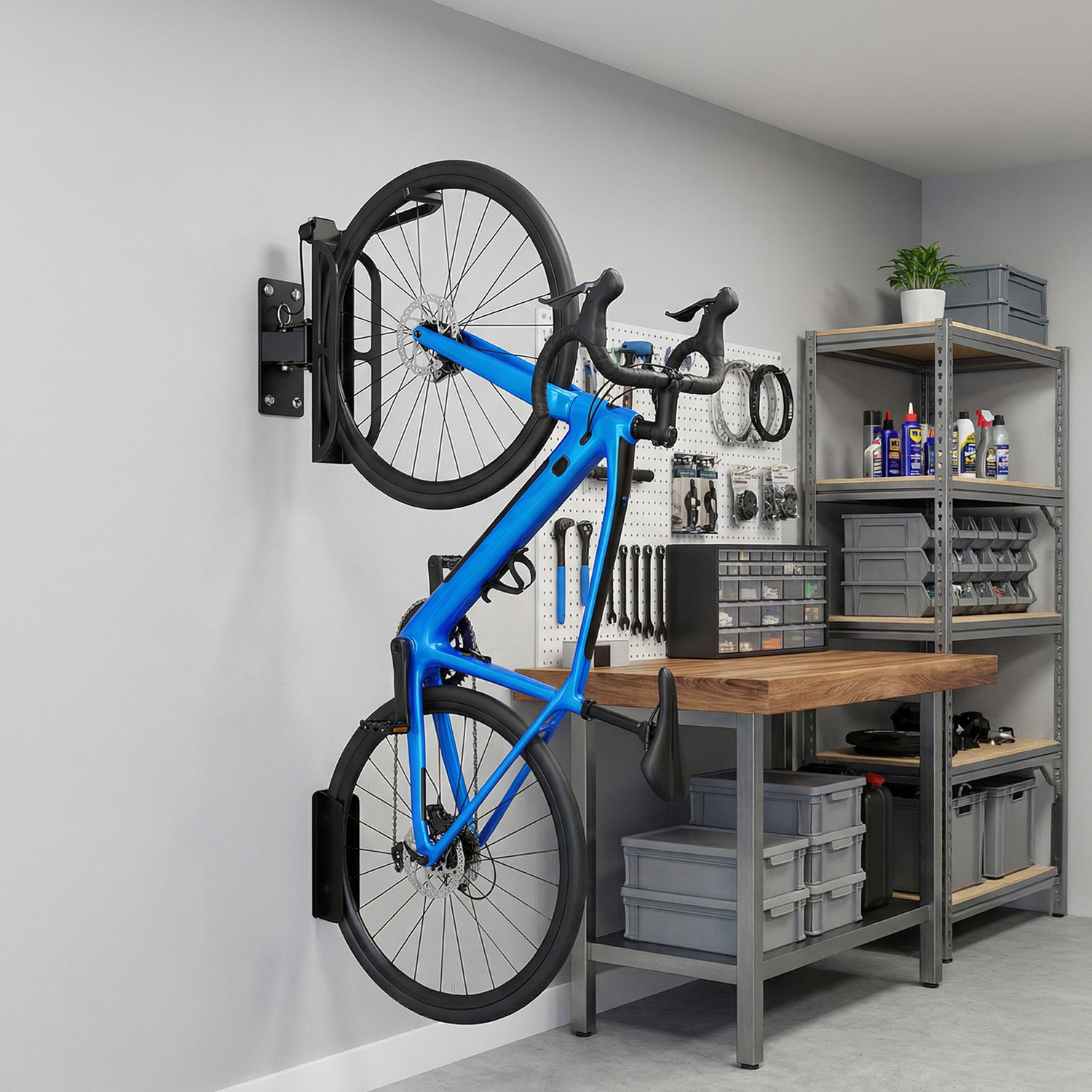 2 Piece Aiden Wall Mount Bike Set