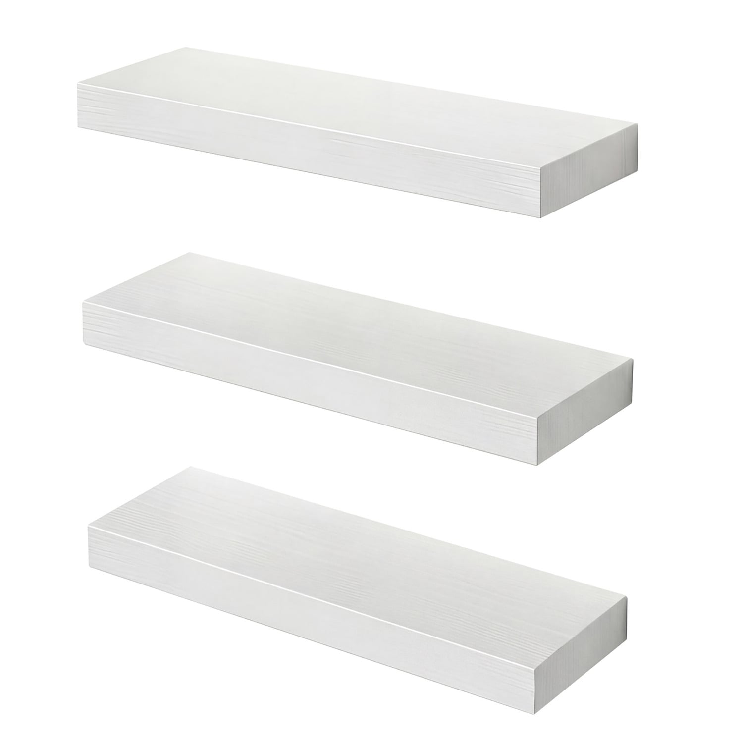 White Keira Floating Shelves