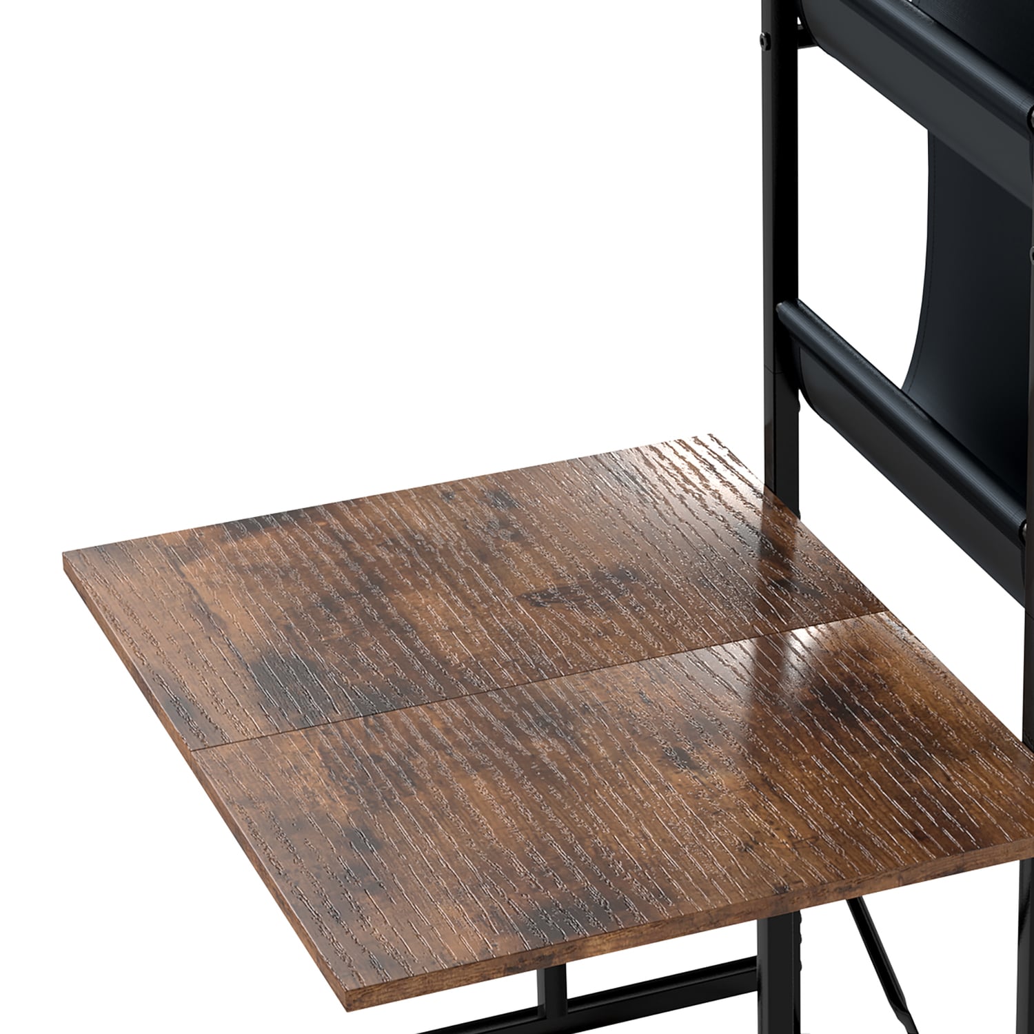 Kinsley Vinyl Display Shelf Cabinet