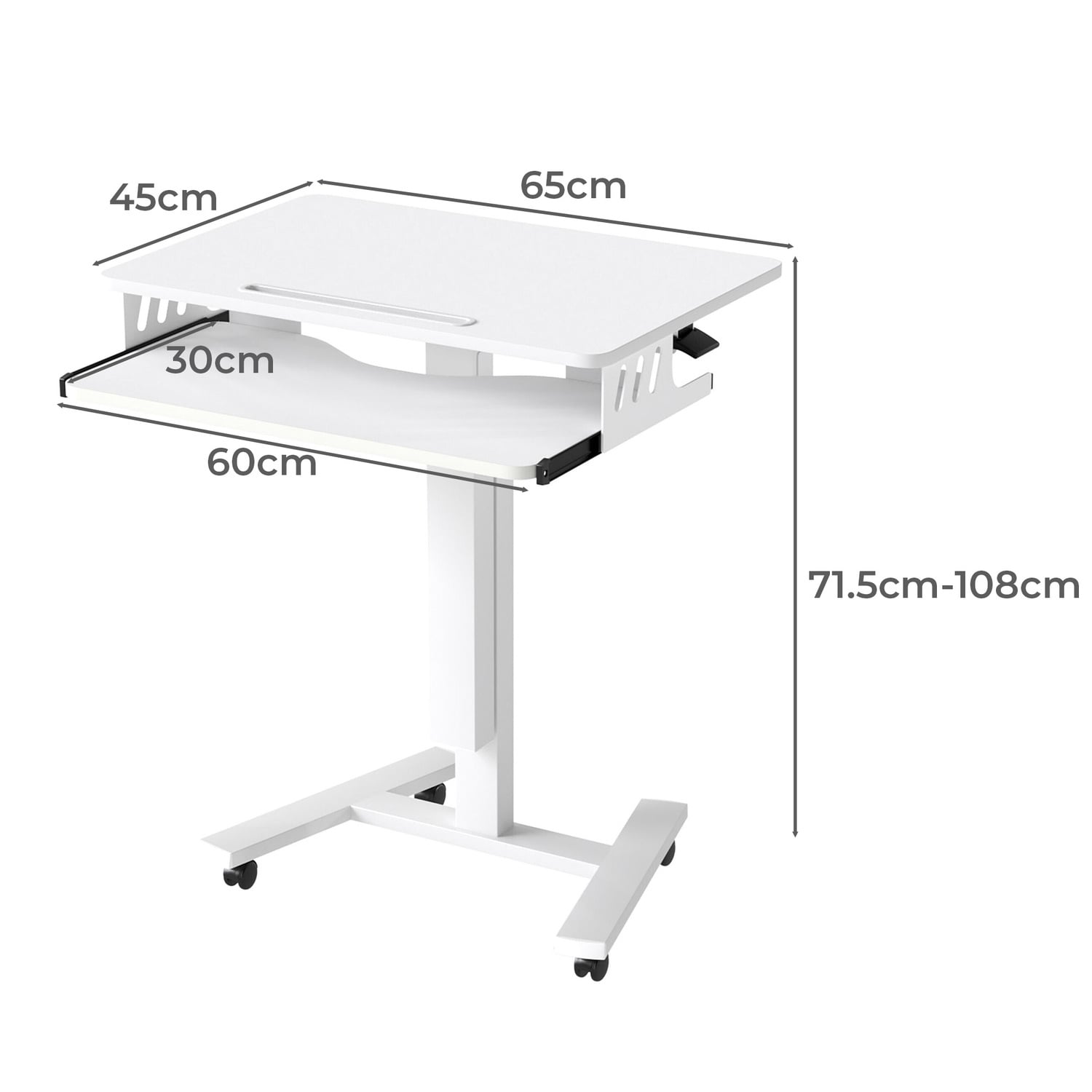 Hadley Sit & Stand Mobile Desk