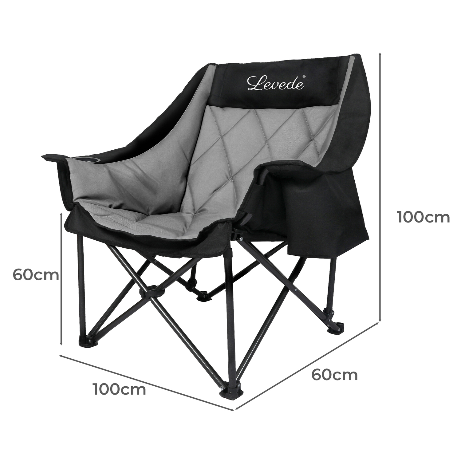 Xenia Oversized Foldable Camping Chair