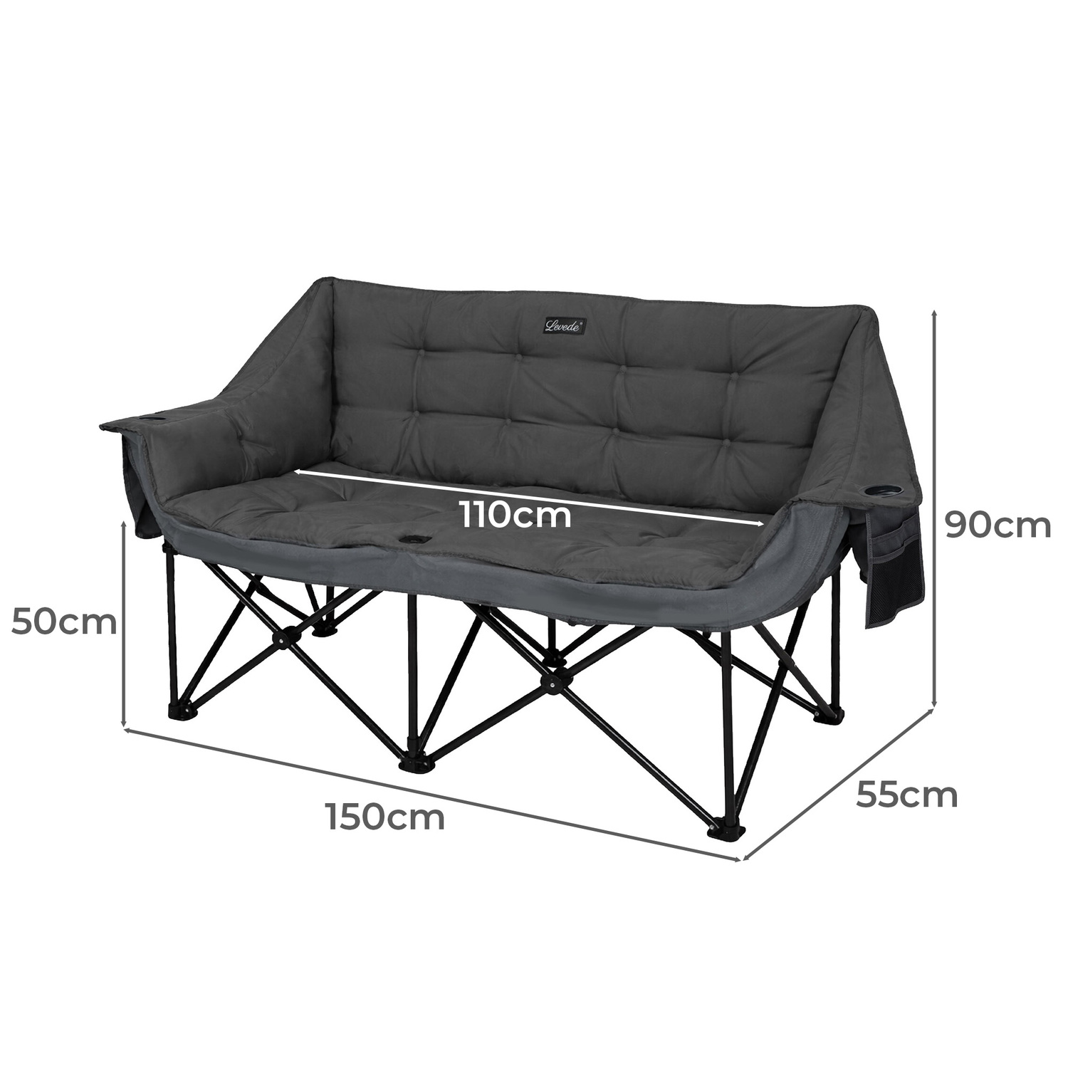 Valen 2 Seater Foldable Camping Sofa