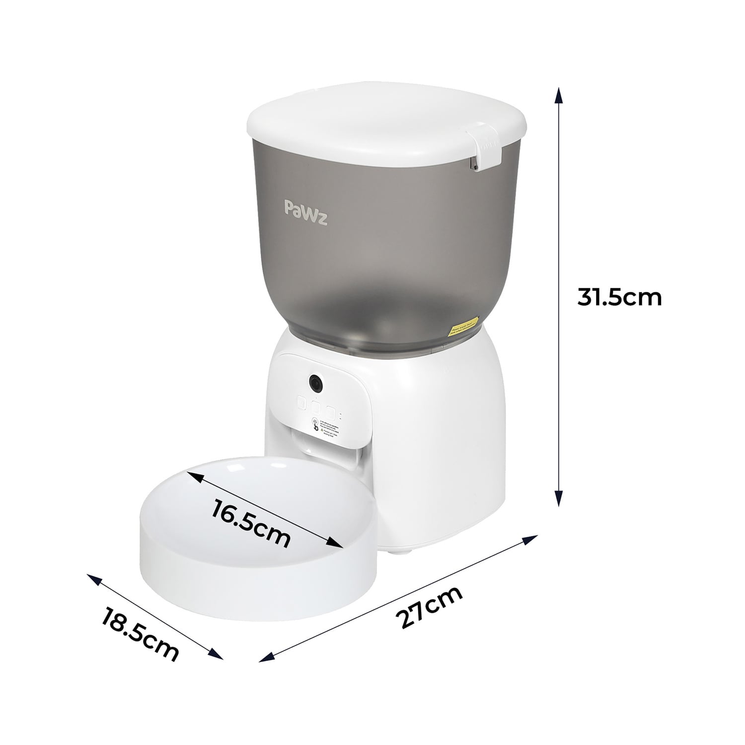 4L Cleo Automatic Pet Feeder with Wi-Fi & Video