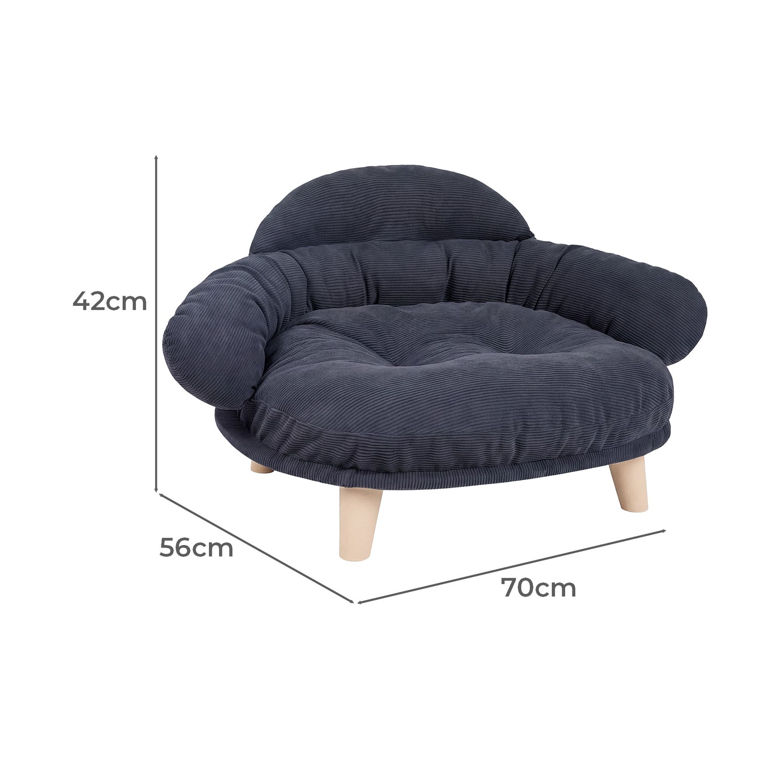 Cooper Machine Washable Pet Sofa