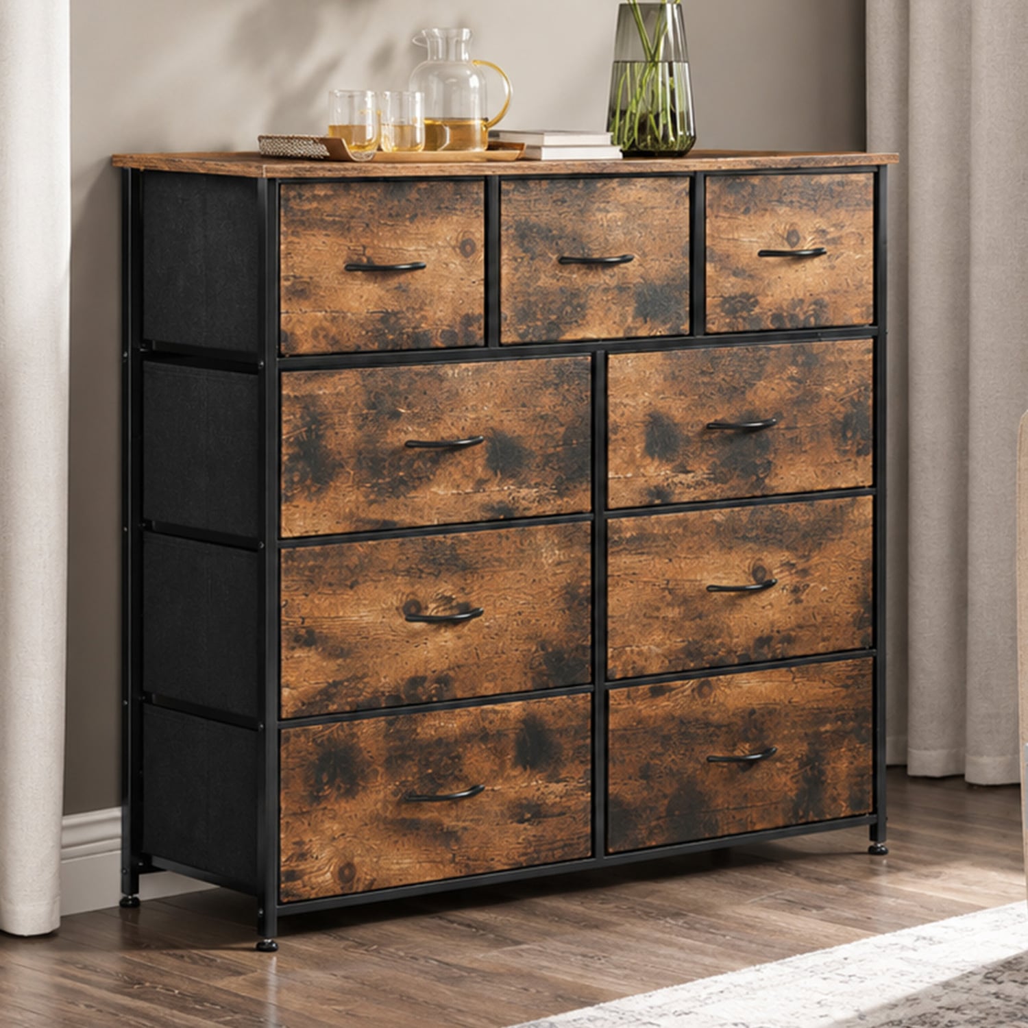 Livia 9 Drawer Chest