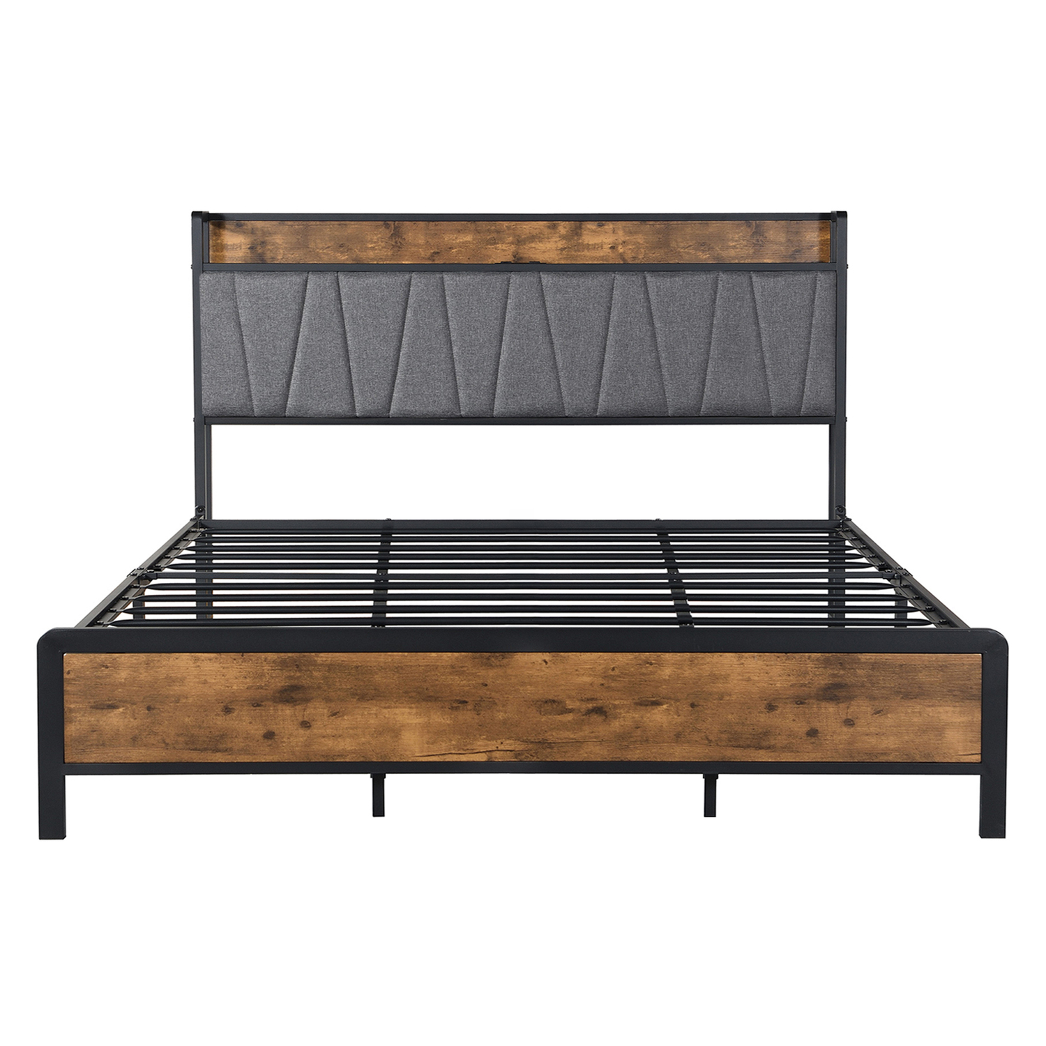 Clarisse Bed with Charging Station