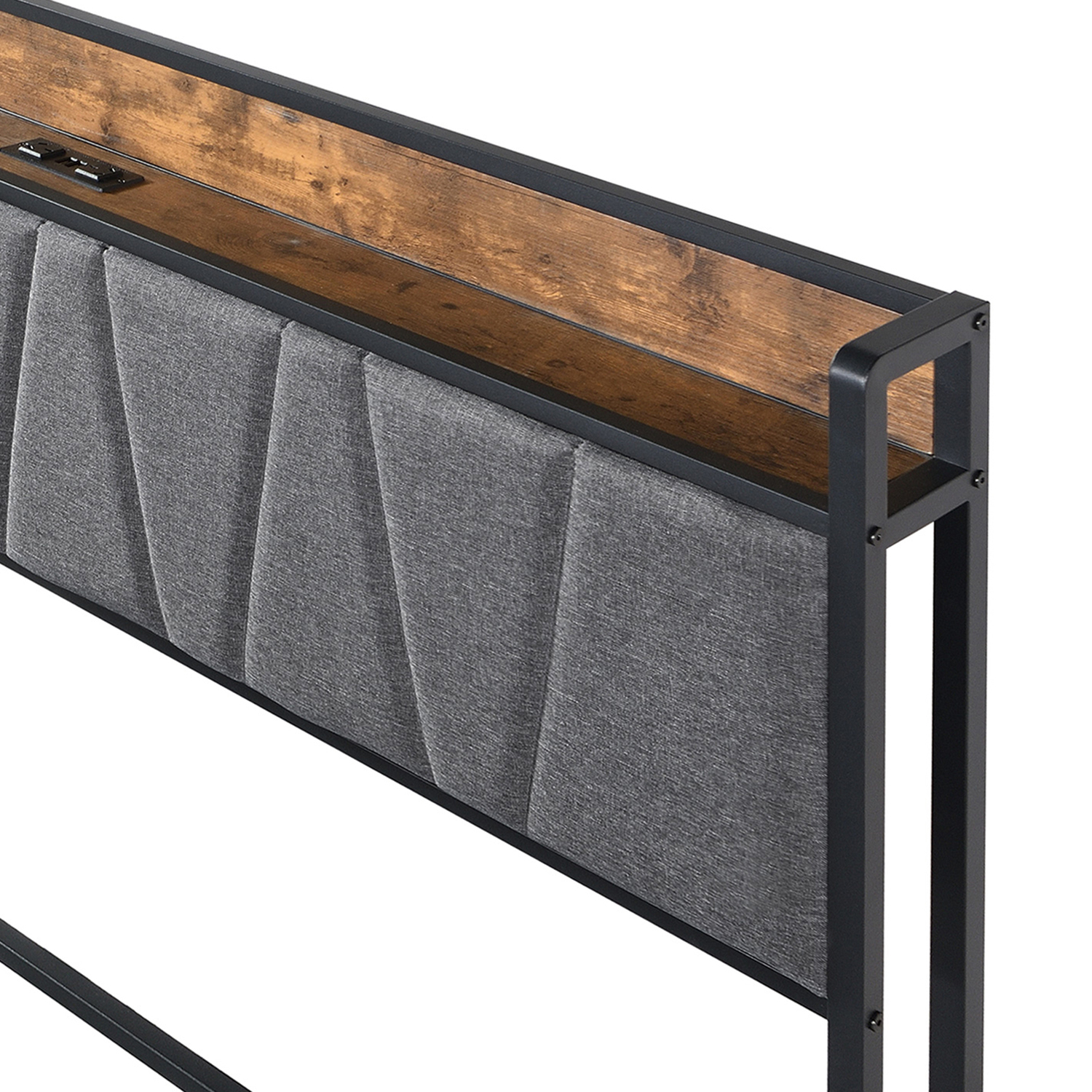 Clarisse Bed with Charging Station