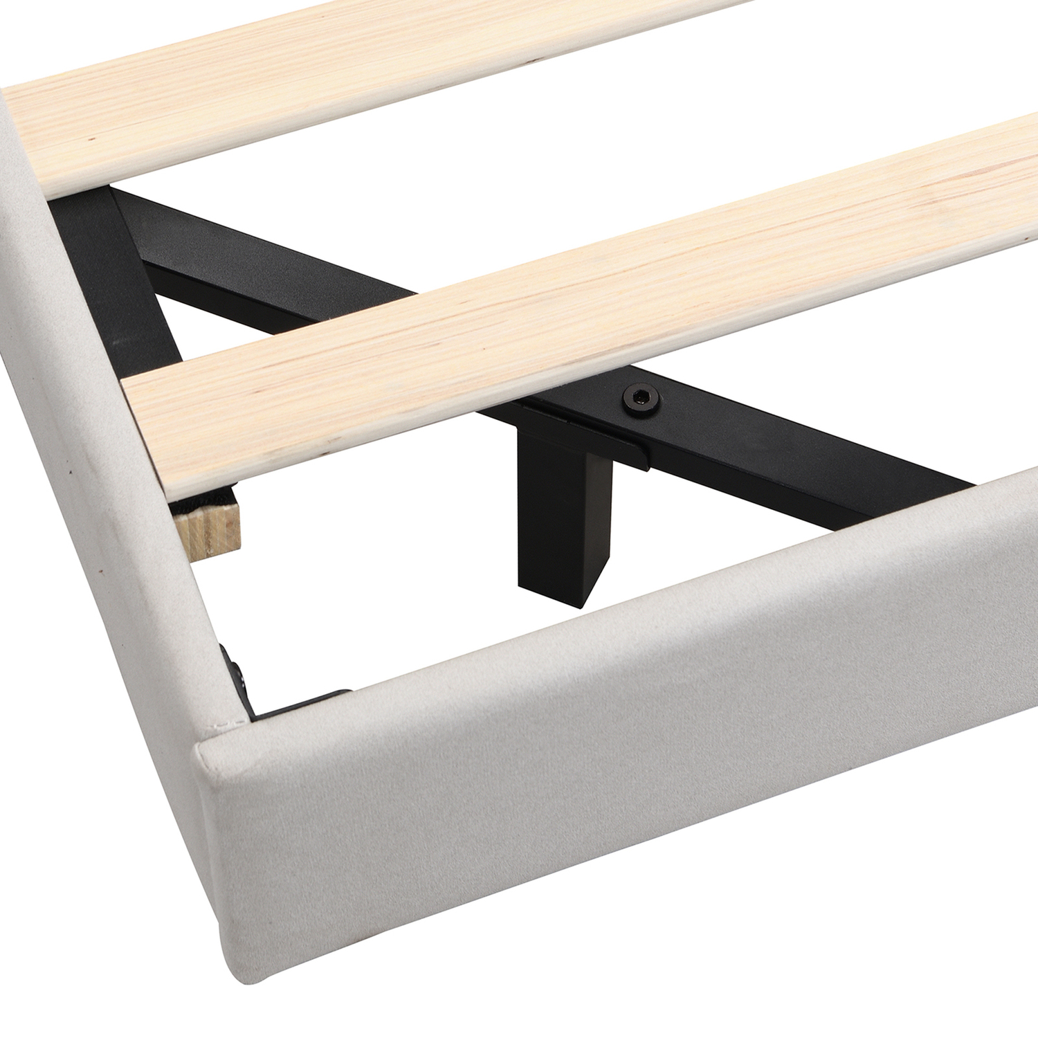 Sequoia Floating Bed Frame with LED