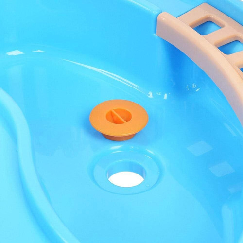Gem Toys Kids' Outdoor Sand & Water Table with Umbrella Set