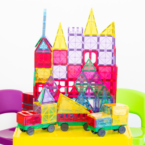 Gem Toys 200 Piece Magnetic Tile Set