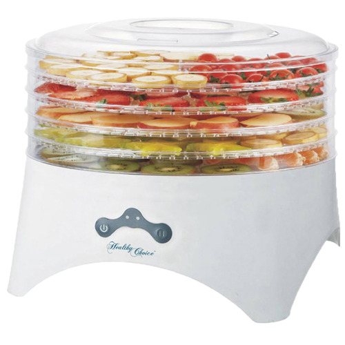 White 10 Tray Basic Food Dehydrator
