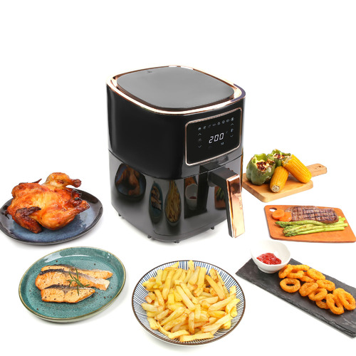 8L Dual Zone Digital Air Fryer w/ 200°C, 10 Cooking Programs – Lenoxx  Electronics