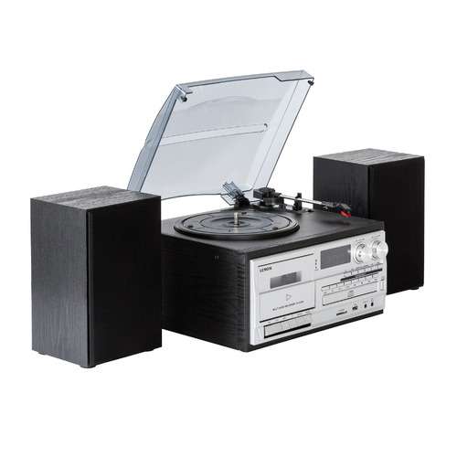 Large Black Home Entertainment System