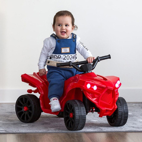 Lenoxx Kids' Rechargeable Ride-on Quad Bike