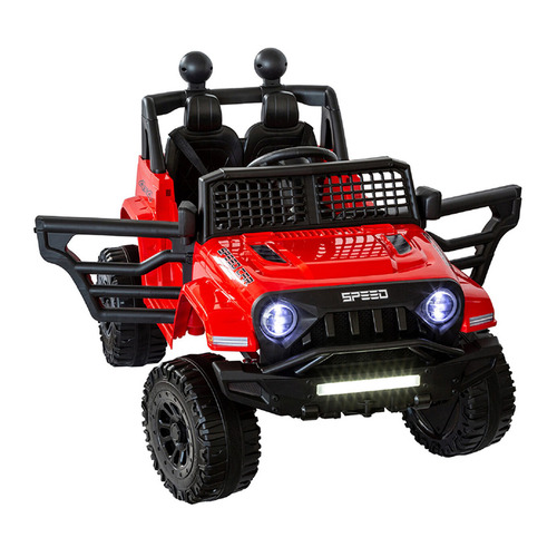 Lenoxx Kids' Jeep-Inspired Remote Controlled Ride-on Electric Car