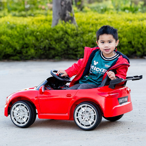 Lenoxx Kids' Mercedes-Inspired Design Ride-on Electric Car
