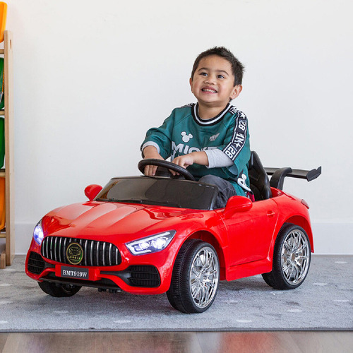 Lenoxx Kids' Mercedes-Inspired Design Ride-on Electric Car
