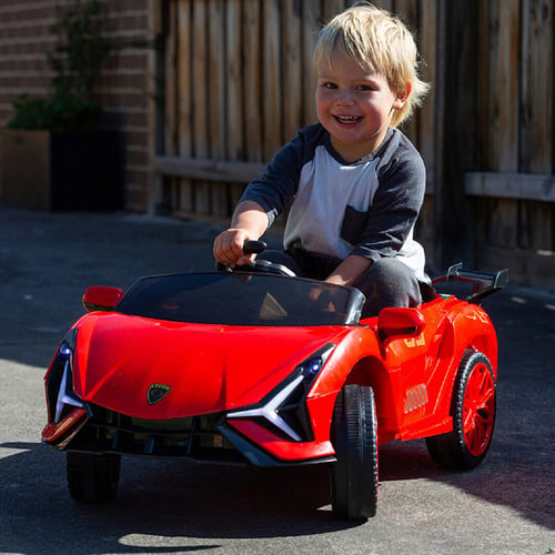 Lenoxx Kids' Ferrari-Inspired Ride-on Electric Car