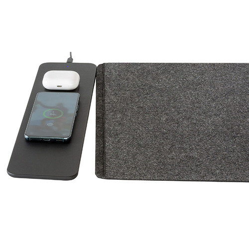 Lenoxx Reversible Wireless Fast Charging Desktop Mat