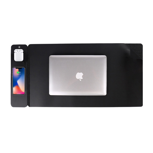 Lenoxx Reversible Wireless Fast Charging Desktop Mat