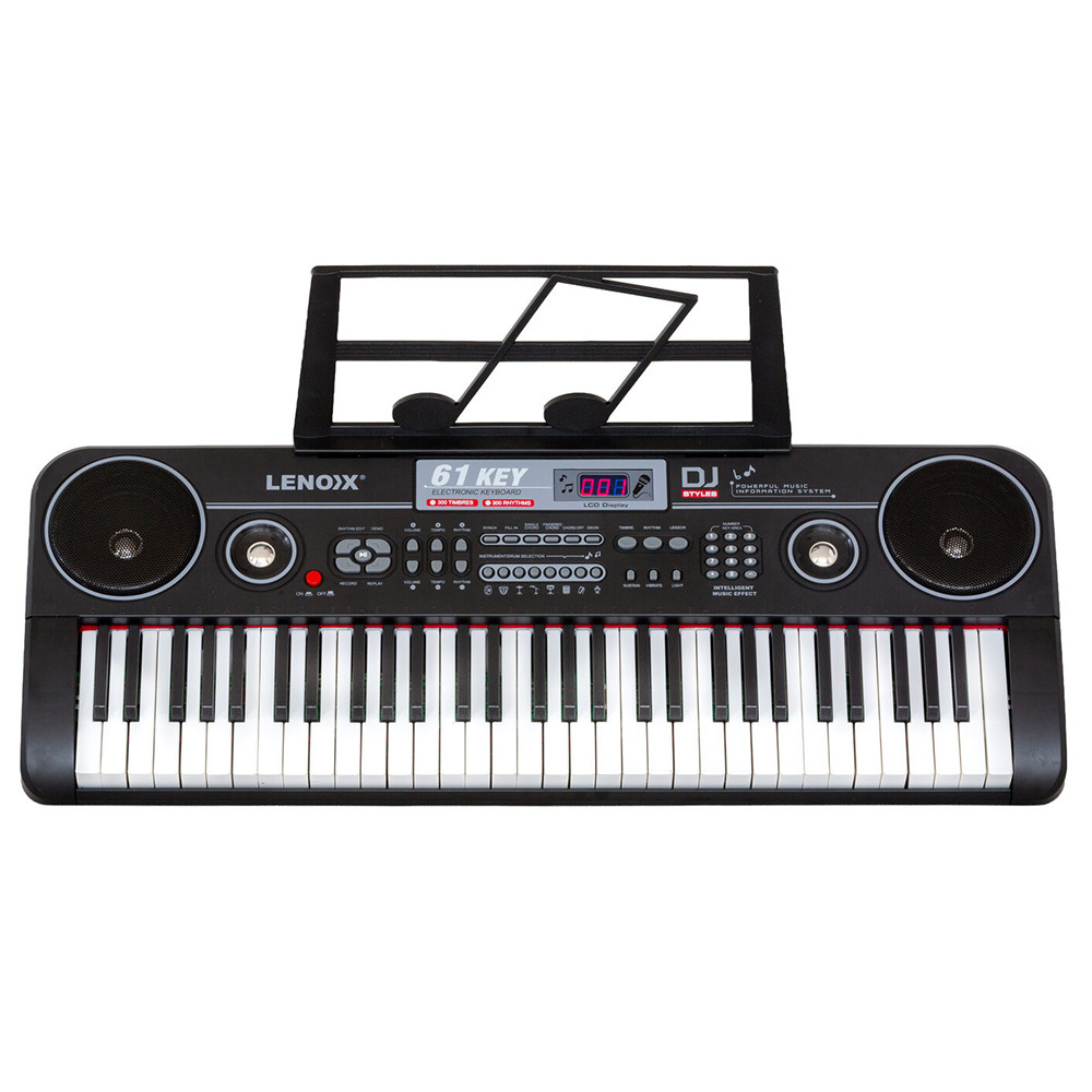 Melodiya 61-Key Electronic Keyboard with Stand