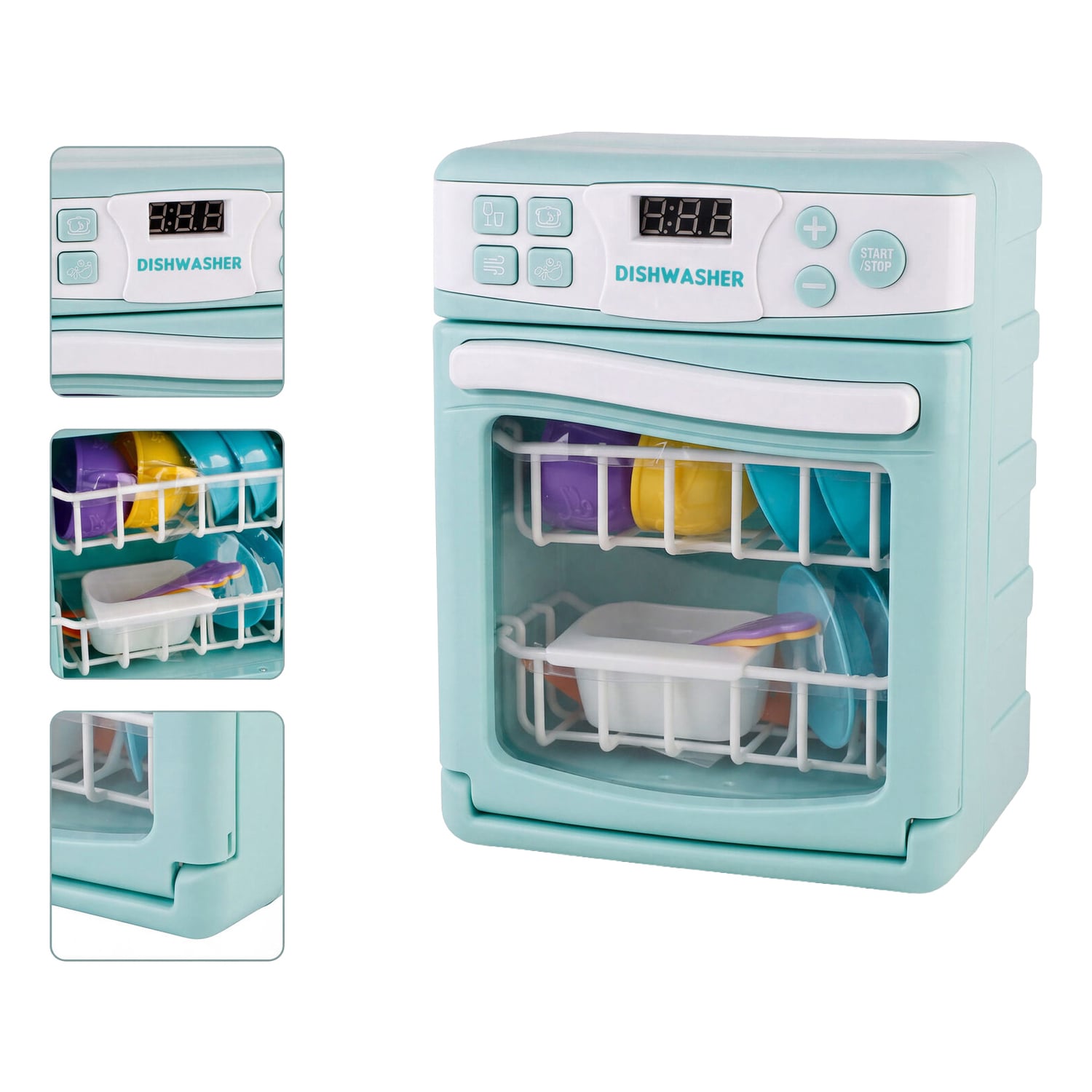 Lenoxx Kids 4 Piece Home Appliance Playset with Light & Sound