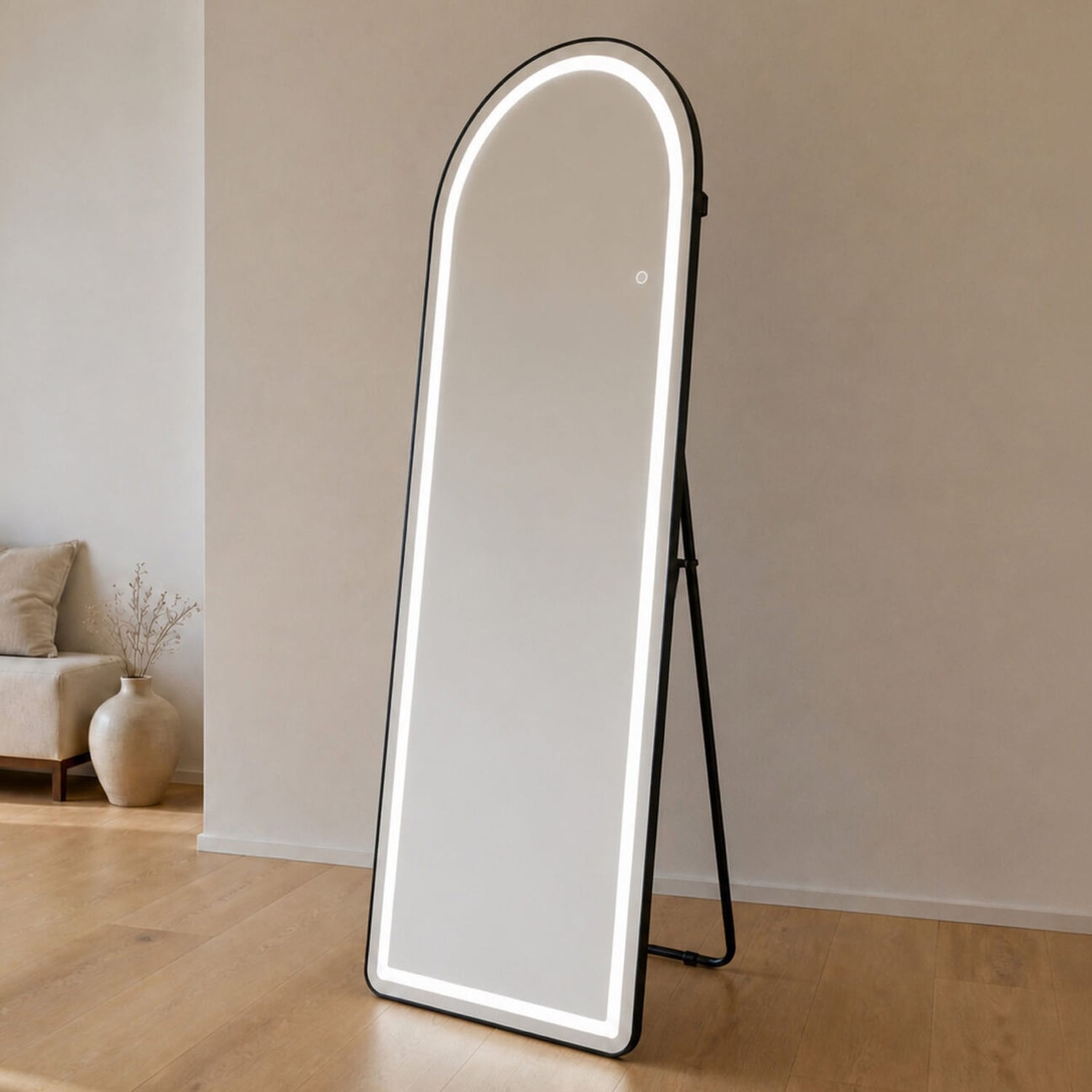 Aura Arched LED Full Length Mirror