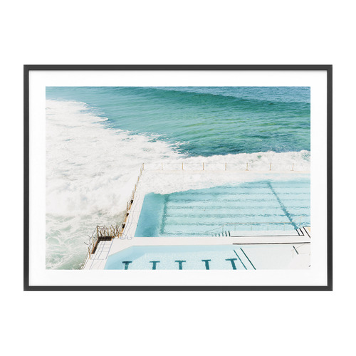 Bondi Icebergs Framed Print