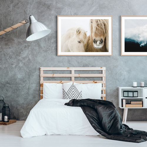 Wild Ponies Framed Print