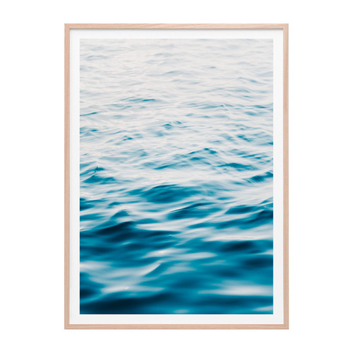 Ocean Surface Framed Print